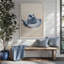 Cowboy Essentials in Blue II, reproduction sur toile dans un cadre-1360228726-1360228730