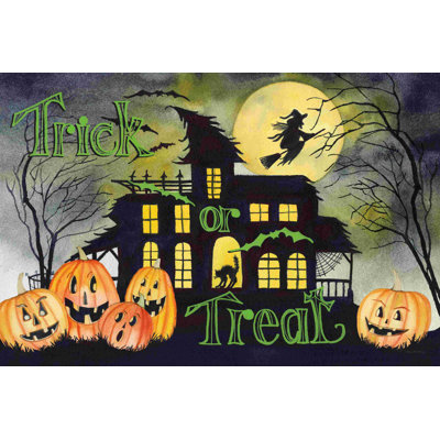 Haunting Halloween Night VI by Kathleen Parr McKenna - Wrapped Canvas Print
