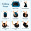 Parc pour chien PETMAker 43 x 34 x 23 pouces - Chenil pour chiots résistant aux égratignures - Enclos de jeu portable pour chiens, chats et autres petits animaux à l'intérieur / à l'extérieur - Sac de transport inclus, bleu-112326280