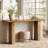 63-Inch Wood Console Table, Farmhouse Entryway Table, Long Narrow Sofa Table  for Foyer, Hallway, Entrance,