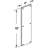 Door Push Plate, 4 in. x 16 in., Stainless (Single Pack)