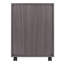 Comacho 5-drawer Mobile Cabinet, Charcoal