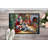 Great Pyrenees and Santa Claus Doormat-43966901