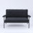Myrion 53" Tufted Upholstered Loveseat with Metal Frame-114611304