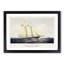 R.T.Y.C. Schr. Cambria Sail Ship - Picture Frame Painting Print-55601750-55601754
