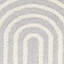 Tapis beige à poils longs Bartletto-125476102-125476098