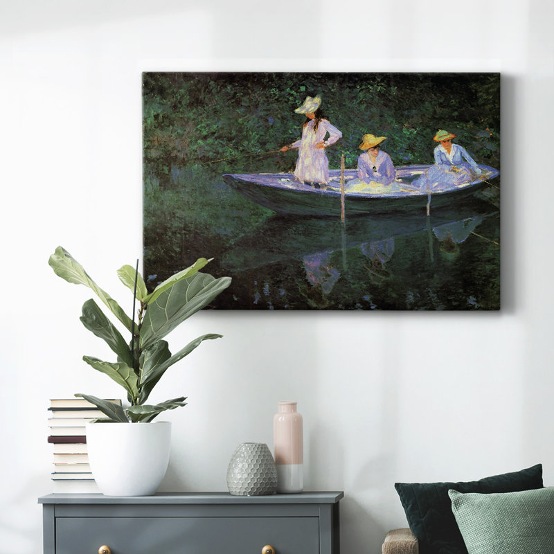 Monet -Gallery Wrapped Canvas, 8" H x 12" W