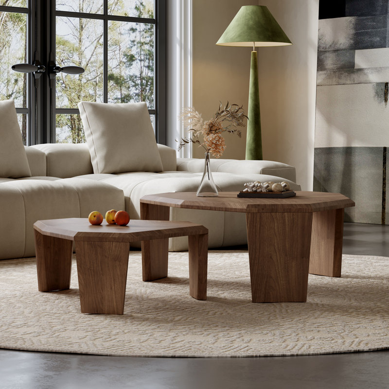 Ensemble de tables basses Modern Modern, style minimaliste, pour salon et bureau