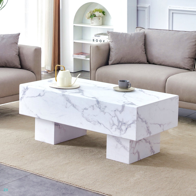 Table basse Modern, Blanc