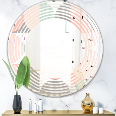 Miroir mural Wave
