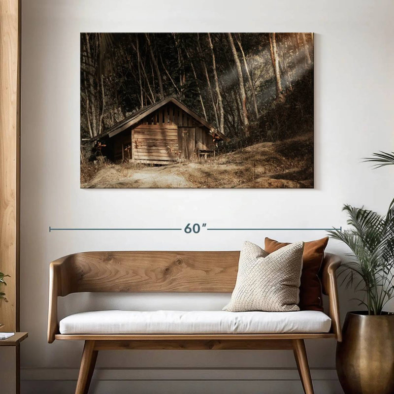 Lilie Woodland Barn, H 32 po x l 48 po