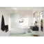 Gaia 34 in. x 58.25 in. Frameless Fluted Single Fixed Bath Panel-1183027264