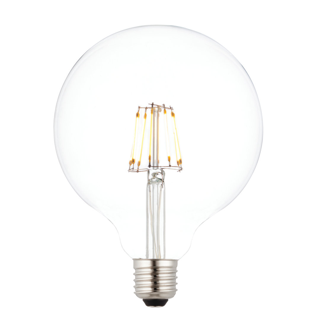 7W E27 ES G125 Globe LED Dimmable Bulb - 810lm 2700K Warm White