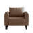 Delana 37.8" Wide Faux Leather Armchair-123327079