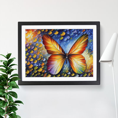 Exotic Butterfly - Single Picture Frame Painting