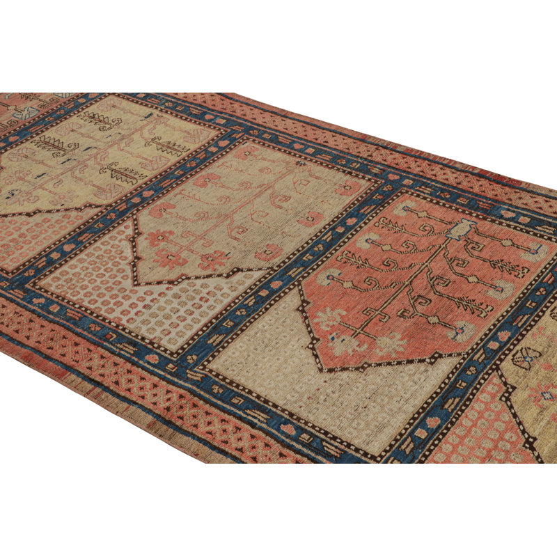 Khotan One-of-a-Kind 3'4" x 13'9" Hand Knotted Area Rug