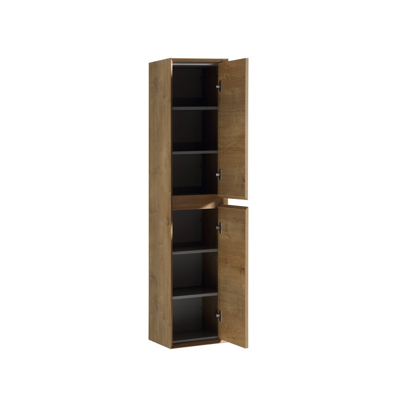 Banfield Linen Cabinet, White Oak