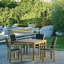 St. Tropez Stacking Teak Patio Dining Chair-388322101