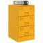 Raineri 34.5cm W Steel Bedside Table-1833133326-1814779885