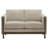 Upholstered Panel Arm Loveseat