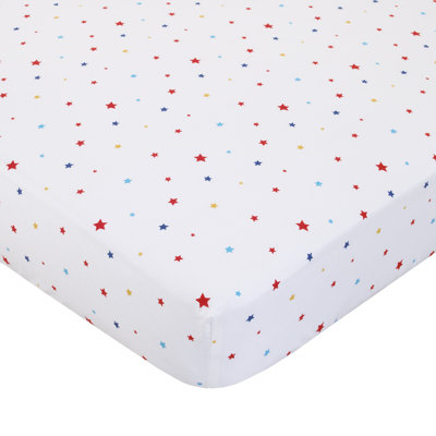 Drap-housse pour lit de bébé doodle dog