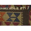 Tapis en laine rouge/beige 3 pi 4 pi x 4 pi 8 po one-of-kind-noué la main Lorain