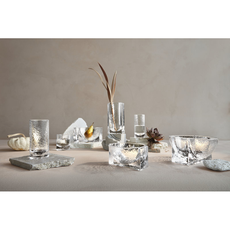 Forma Glass Decorative Bowl, 4.3" H x 8.3" W x 8.3" D