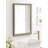 Rectangle Ornate Textured Bathroom Mirror-2090842352