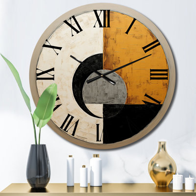 Metal Wall Clock