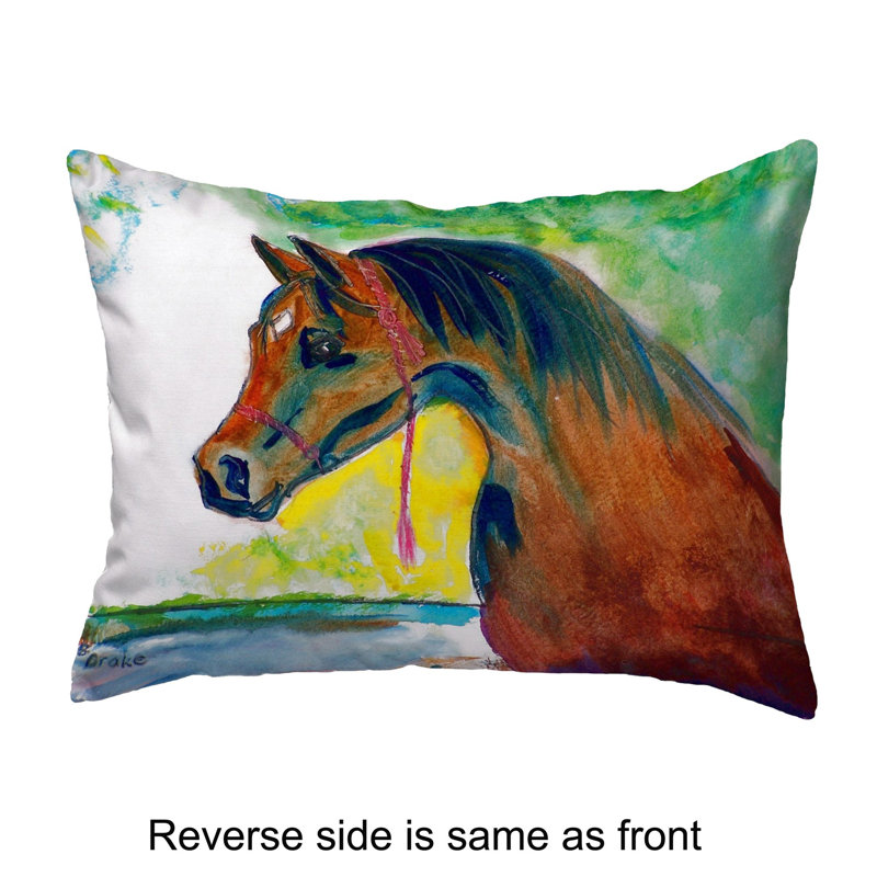  Housse et insert de coussin d'extérieur Prise Horse
