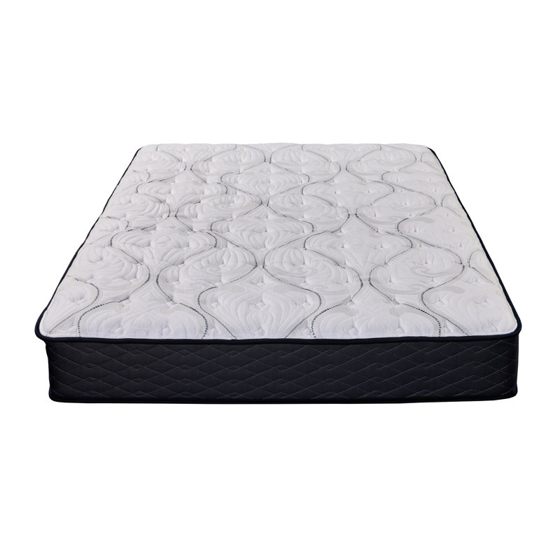 Matelas de repos ferme avec système de refroidissement double, mousse à mémoire de forme et durabilité, conception large, technologie de changement de phase en gel, conception blanc et bleu
