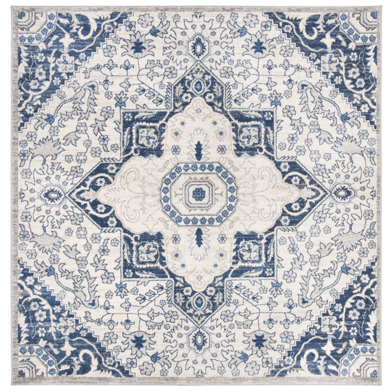 West Stockbridge Oriental Area Rug, Square 201 cm
