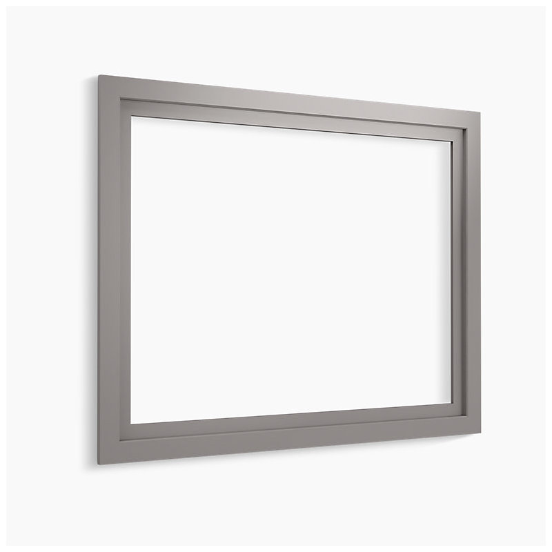 Damask® Medicine Cabinet Surround, 40" Wide, Mohair Gray, Flat / Square