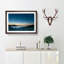 Moon Rising over Lofoten in Abstract - Picture Frame Graphic Art Print-55725534-55725533