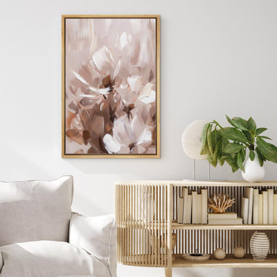 «Abstract Floral Soft Pastel Tones Illustration»