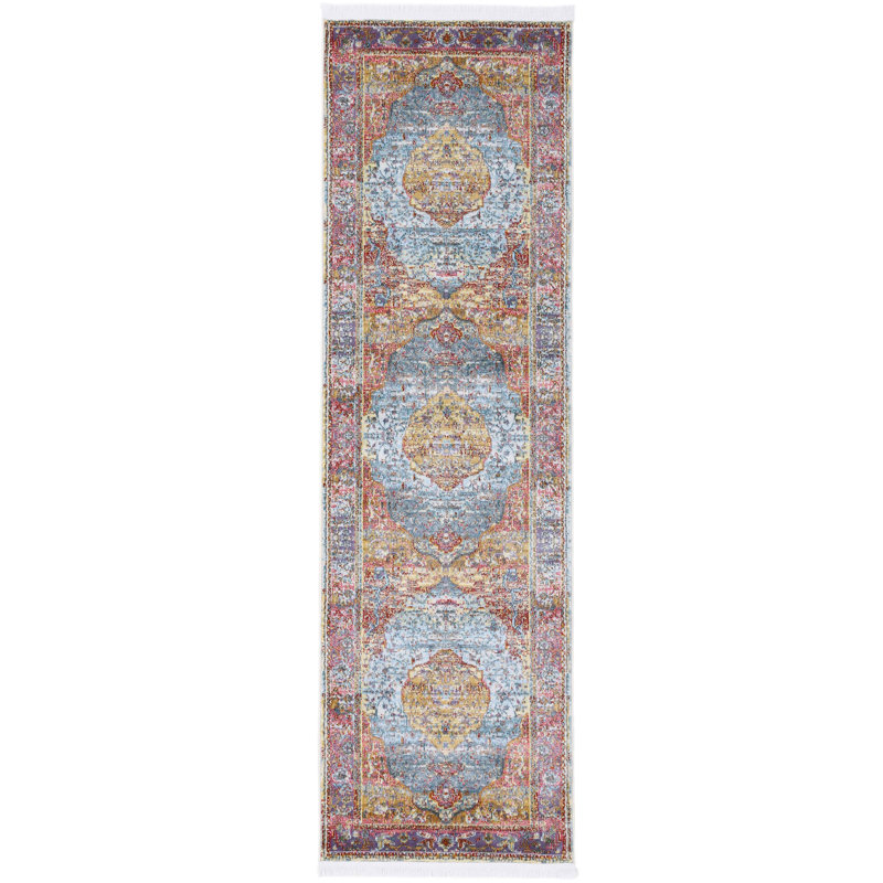 Esha Oriental Area Rug, Runner 75 x 200cm