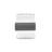 Spectrum Cora Sponge and Brush Sink Saddle for Double Sink Organization, Gray and Clear-120641813