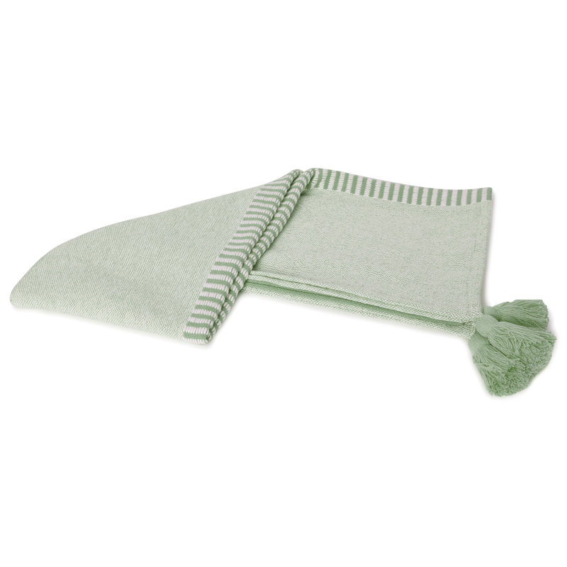 Couverture en coton , Vert