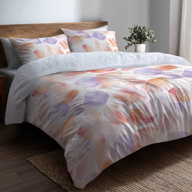 Ensemble de literie 3 pièces Boho - Ensemble de housse de couette et coussin décoratif