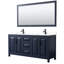 Ensemble de meuble-lavabo double 72 "avec miroir Daria-97900762-97900763-97900767