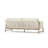 Naomie Acacia Solid Wood Patio Sofa