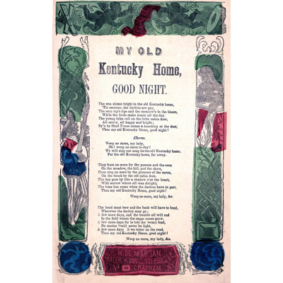 Posterazzi " My Old Kentucky Home "