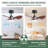 24" Small Ceiling Fan With Light Remote Control ,Modern Low Profile Ceiling Fan, 6-Speeds Quiet Reversible Dc Motor For Bedroom,Kitchen-181438890