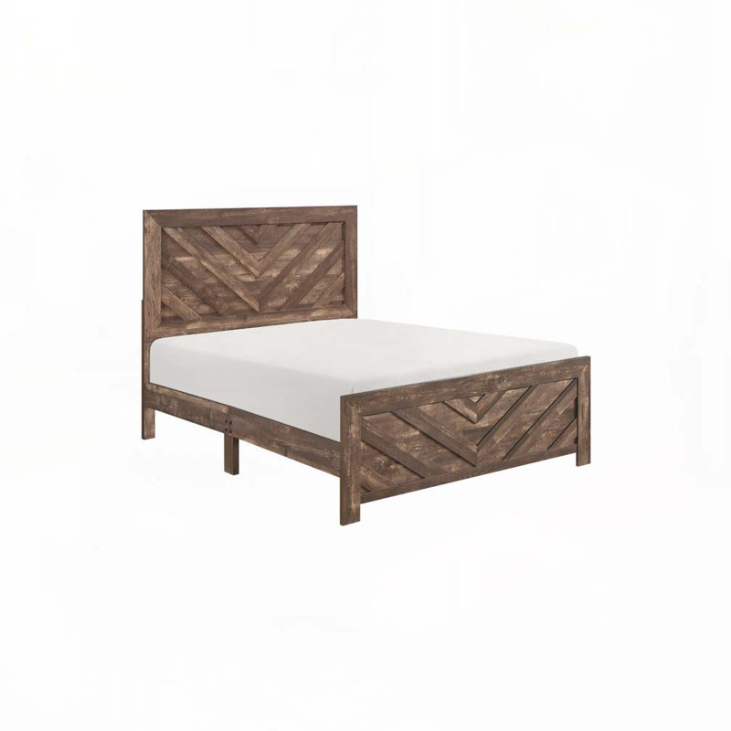 Lit plateforme en bois