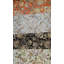 Cantonnière sur mesure en coton à motif cachemire 50 po-77468052