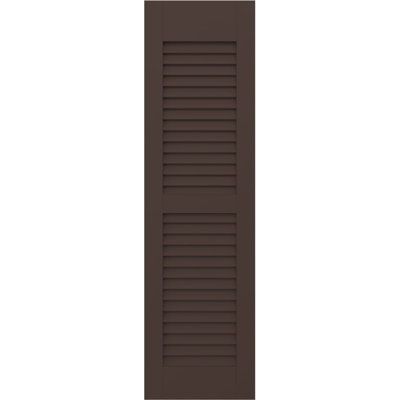 Americraft Two Equal Louver Shutters (Per Pair)