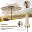 Goggin 300cm Lighted Market Parasol-530964931