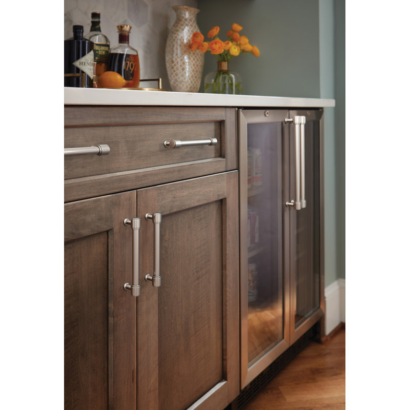Poignée d'armoire Faircrest, Nickel poli, 12"