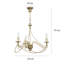 Josephina 3 - Light Candle Style Chandelier