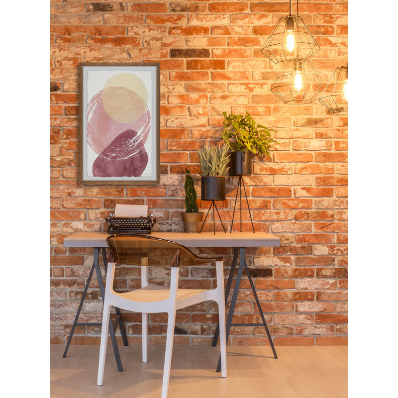 Read Over Cream - Single Picture Frame Painting, 61 cm H x 41 cm W  x 3.81cm D